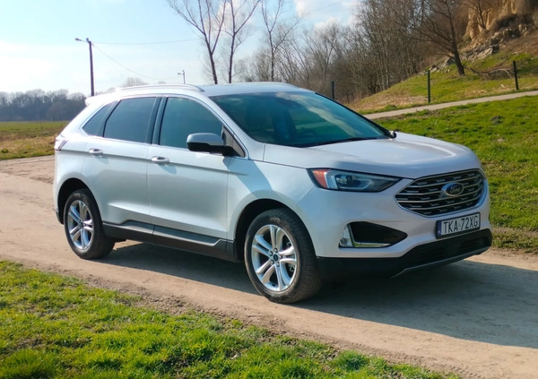 Ford EDGE cena 91000 przebieg: 84000, rok produkcji 2019 z Pruszków małe 211